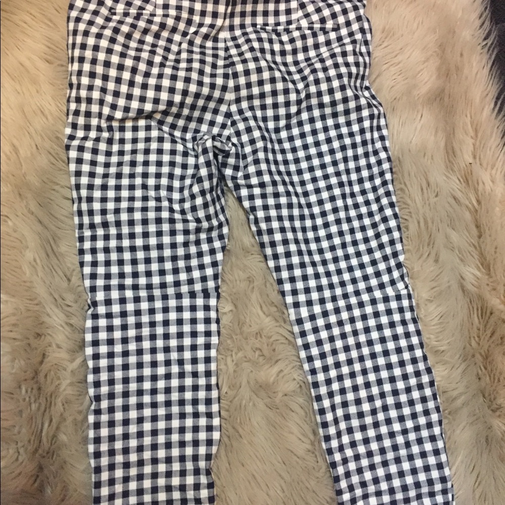 Jcrew Gingham Pants - image 3